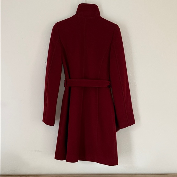 Babaton Rich Red Wool Coat by Aritzia XS - Picture 3 of 7
